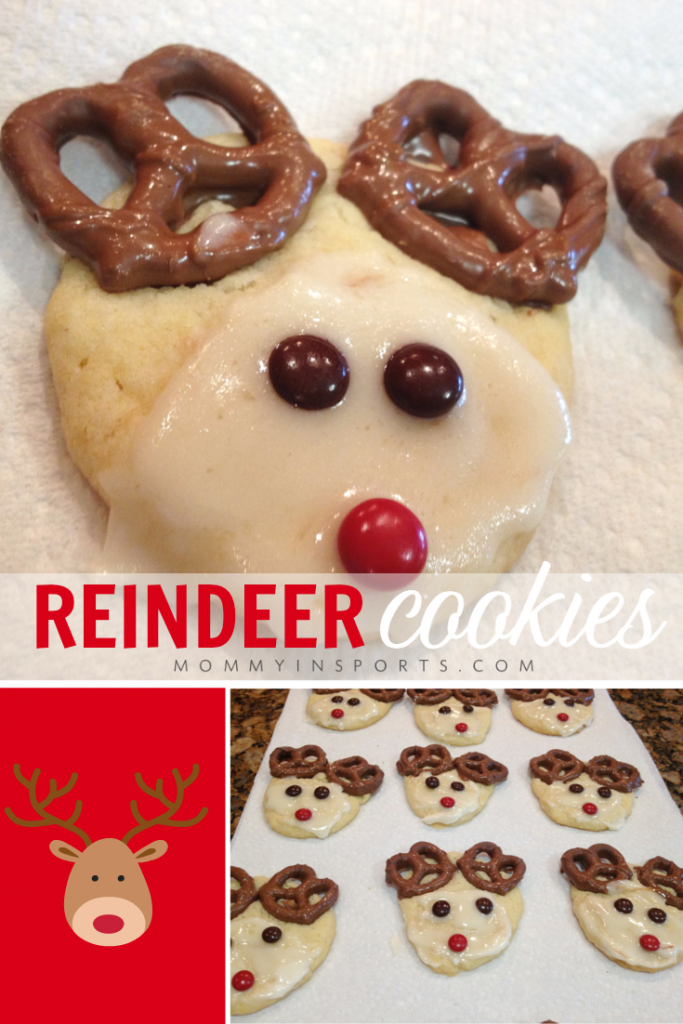 Looking for an easy Christmas cookie recipe that your whole family will devour? Try these simple yet adorable reindeer cookies!