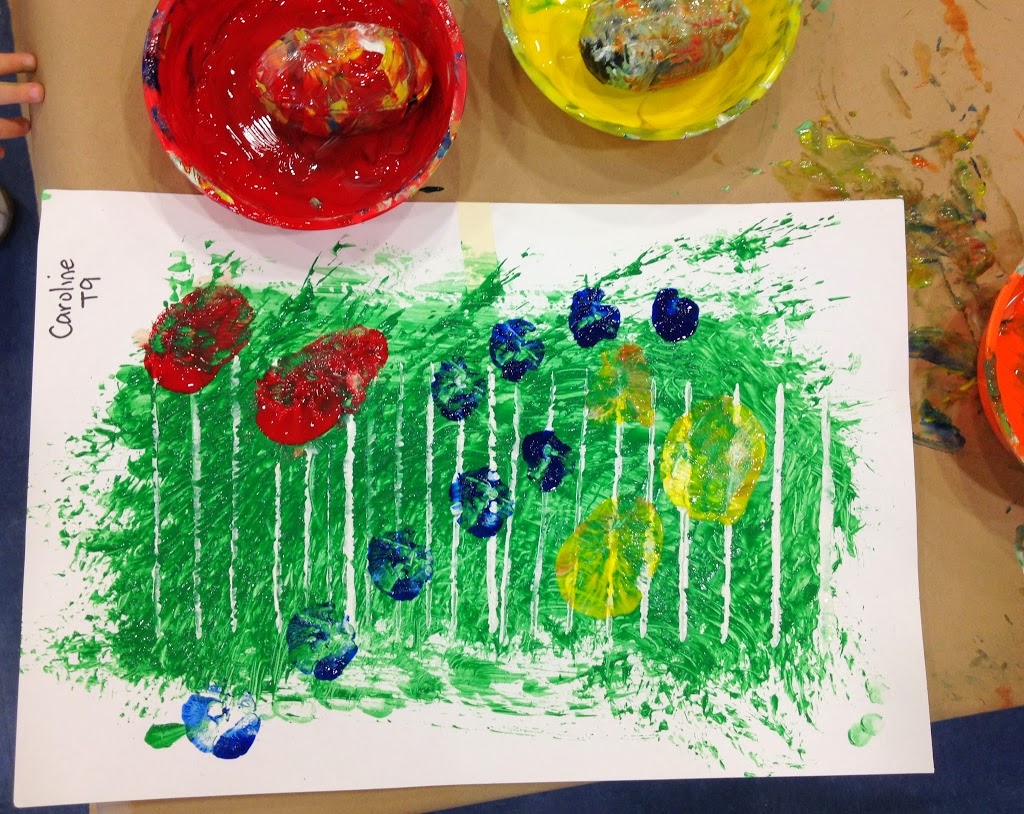 Teaching Tuesday Football Painting for Kids!