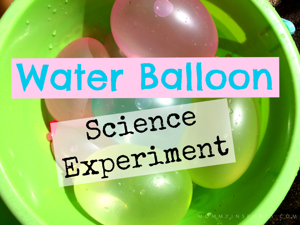 Water Balloon Science Experiment [VIDEO]