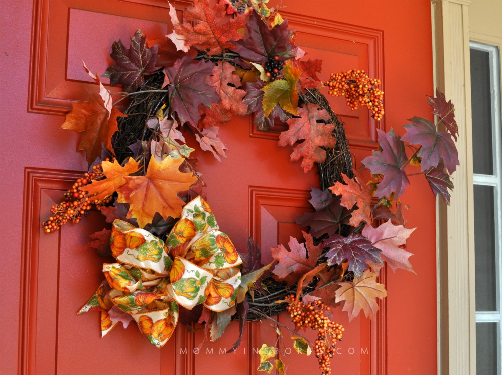 Easy Fall Decorations Wreath
