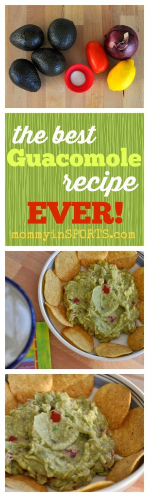 Looking for a simple yet delicious and fresh guacamole recipe? Try this! It takes less than 5 minutes and perfect for a backyard cookout or cinco de mayo party!