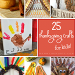 Looking for a way to bring in fall and Thanksgiving? Here are 25 Thanksgiving crafts for kids to inspire your little ones! Plus a bonus craft by mommy in SPORTS!
