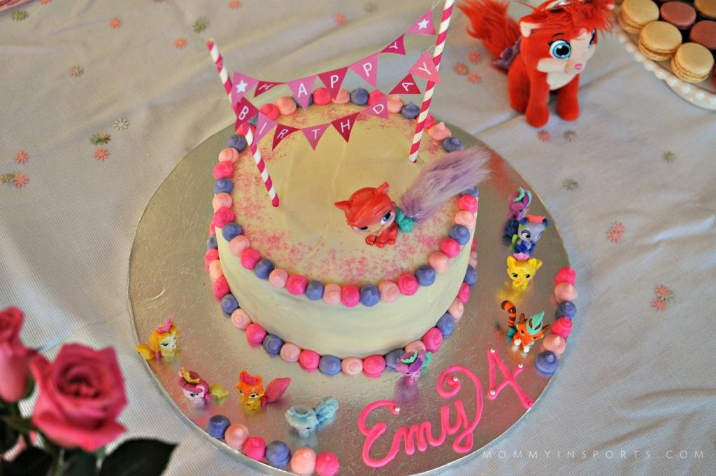 Simple Homemade Palace Pets Birthday Cake