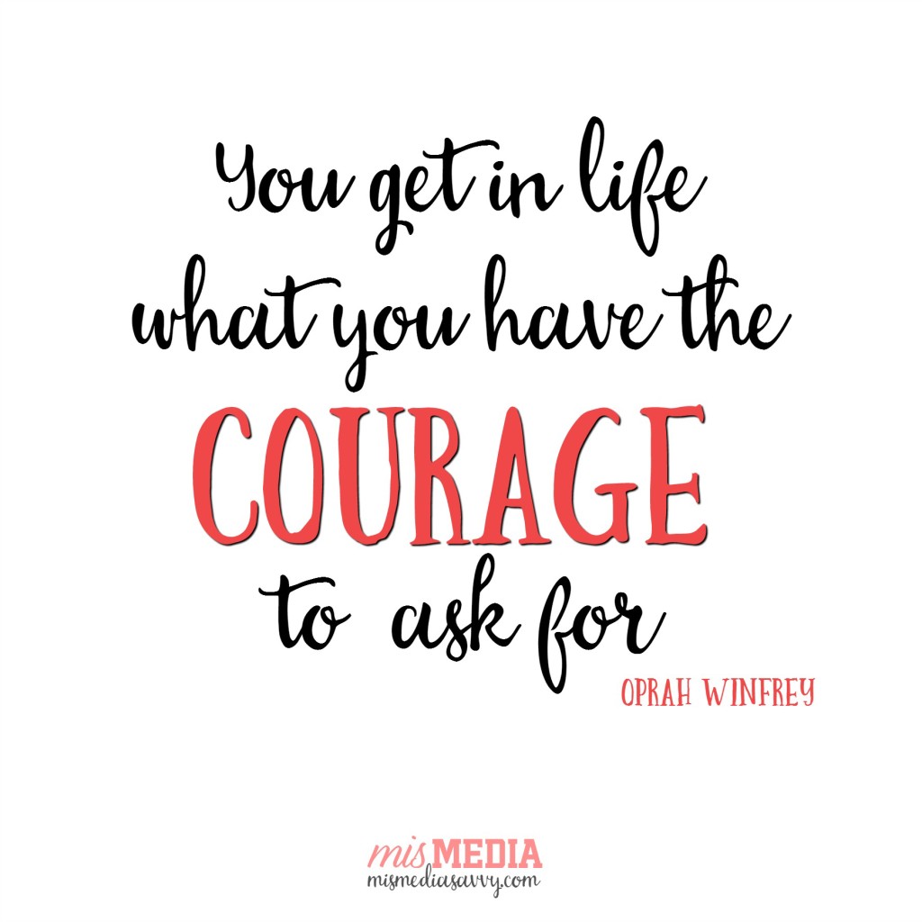 Oprah courage quote