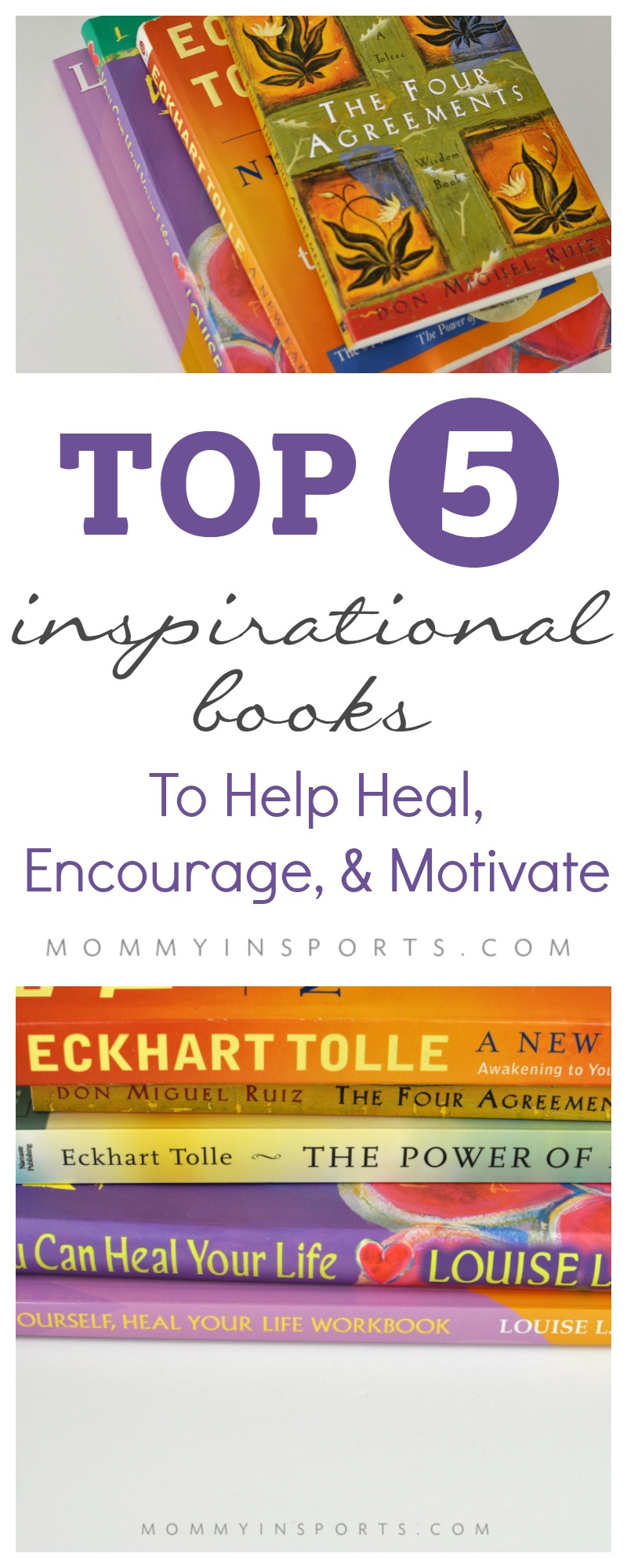 Feel like you're in a rut, but not sure where to turn? When life gets chaotic, it's time to delve within. Try one of these top 5 inspirational books!