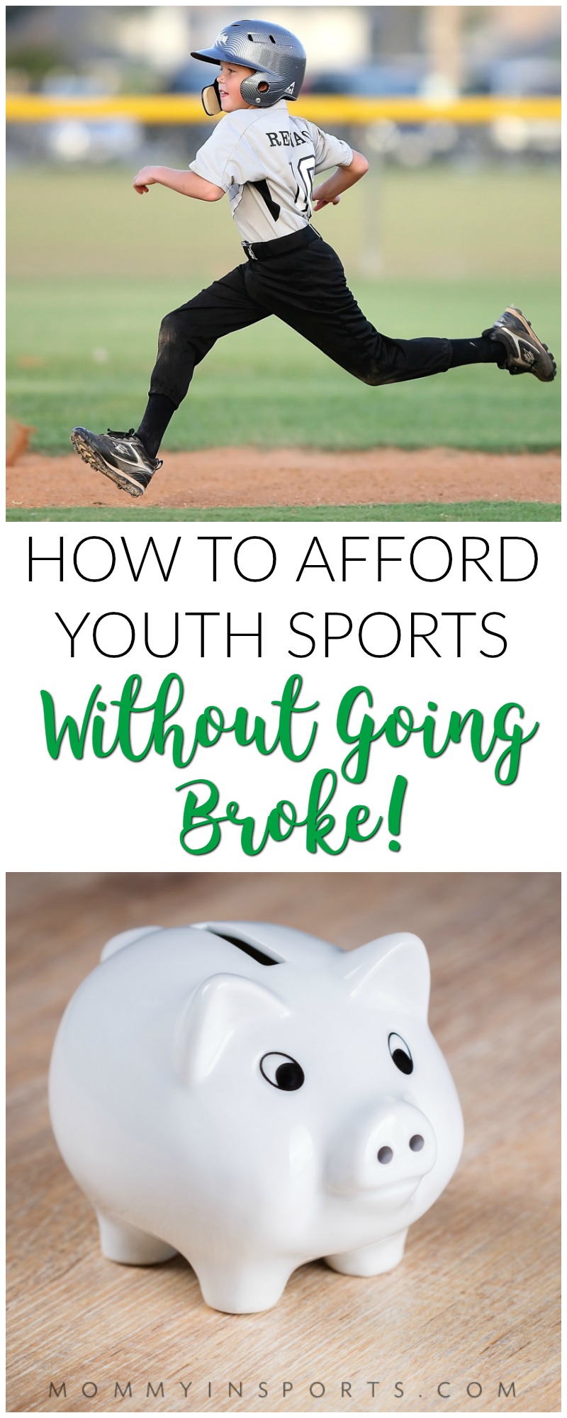 Do you struggle with the high costs of youth sports, plus all the equipment and clothing needed? Check out these tips to help families afford sports!